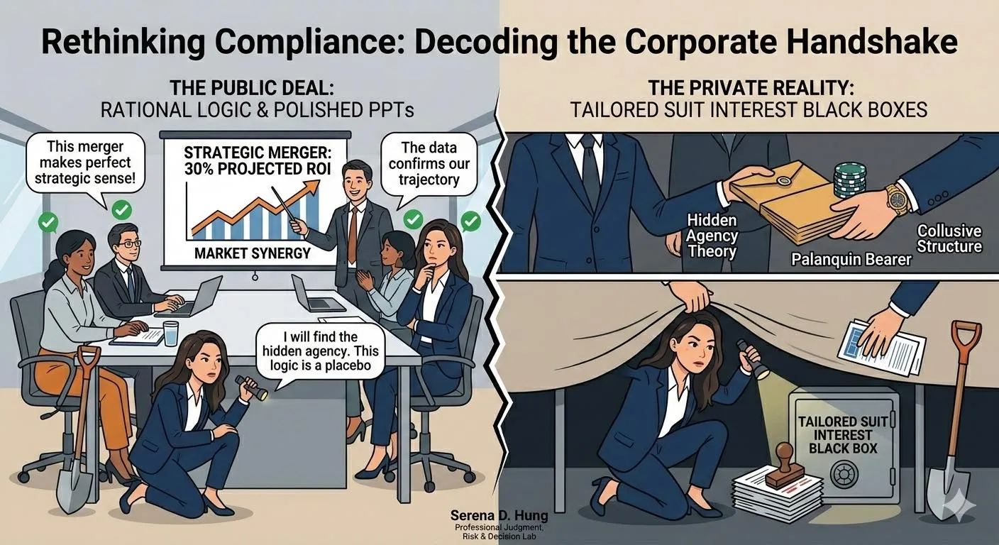 共犯結構與利益對價：當企業決策淪為權力交換的籌碼
